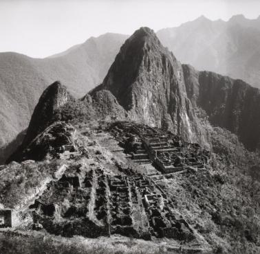 Widok na Machu Picchu,  Peru, 1927