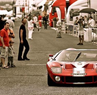 Ford GT-40 na zdjęciu z 1966 roku