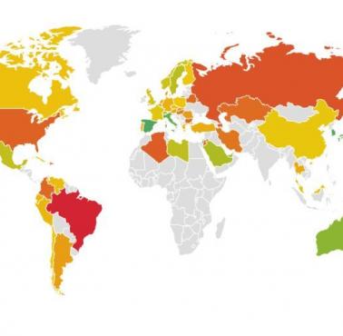 Indeks sprawności służby zdrowia w poszczególnych państwach świata, w/g Bloomberga
