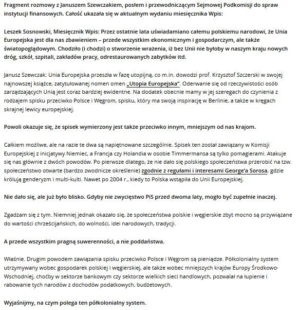 III RP, By żyło się lepiej, kraje starej Unii Europejskiej zarobiły na Polsce 1 bilion zł