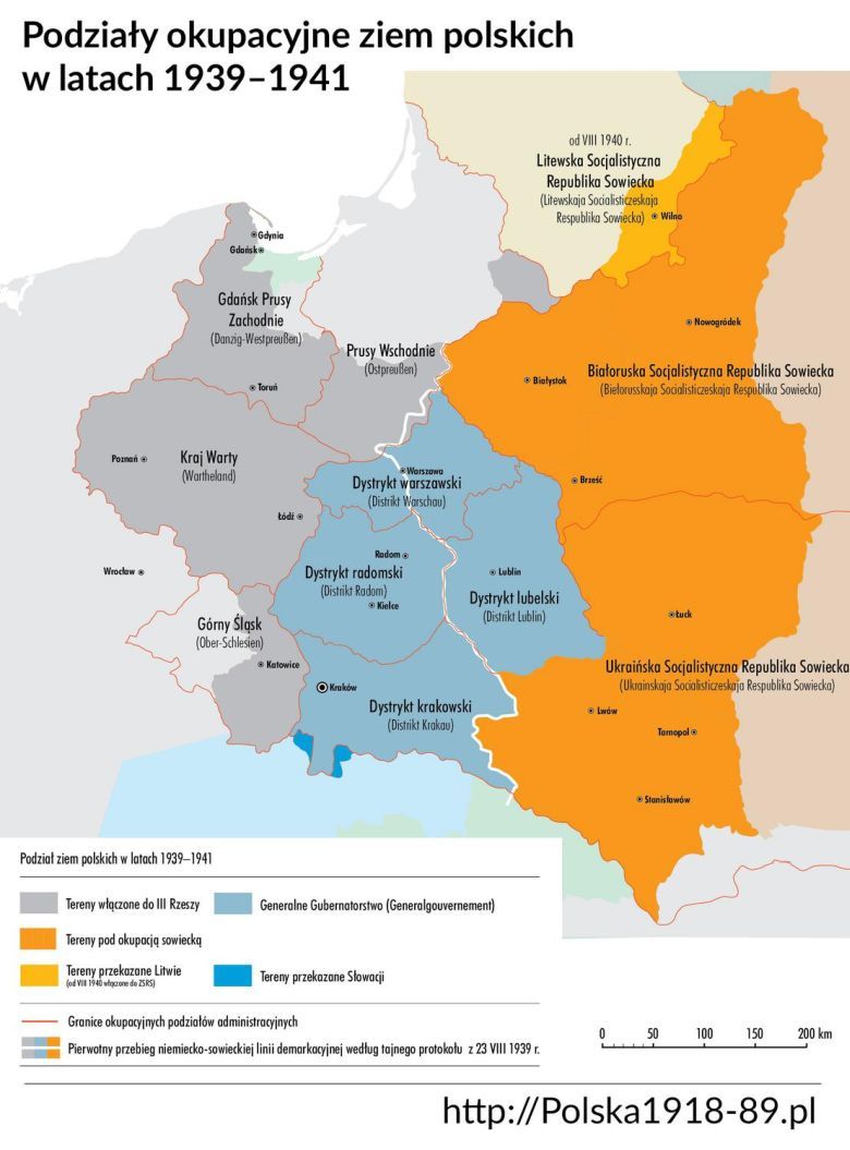 8 października 1939 r. Adolf Hitler podpisał dekret o włączeniu do III Rzeszy polskich ziem zachodnich i północnych