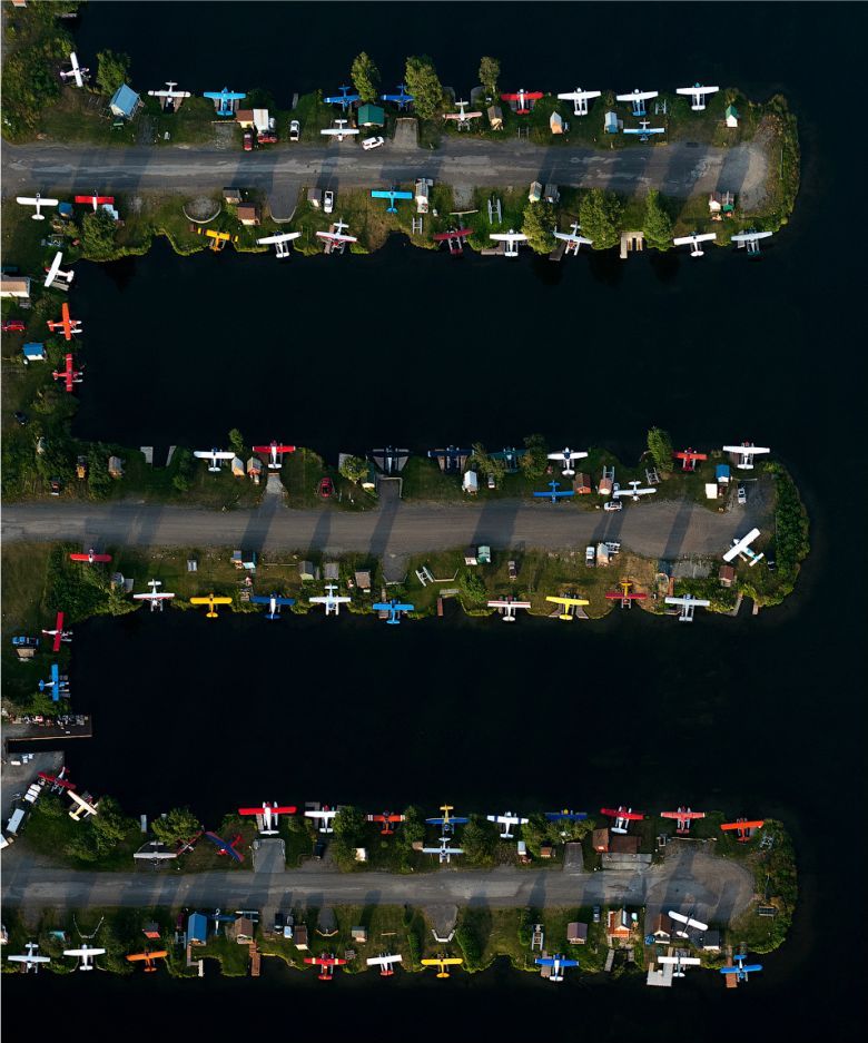 Parking lotniczy na Alasce