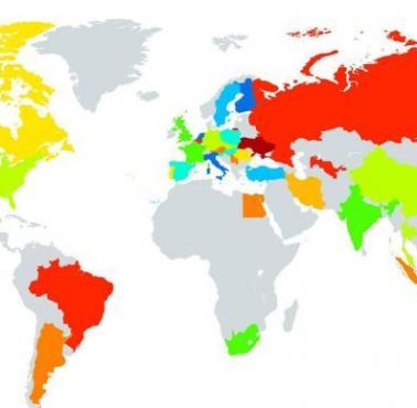 Produkcja motoryzacyjna w 2015 roku w poszczególnych krajach świata 