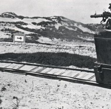 Ćwiczenia brytyjskiego strzelca pokładowego, 1917