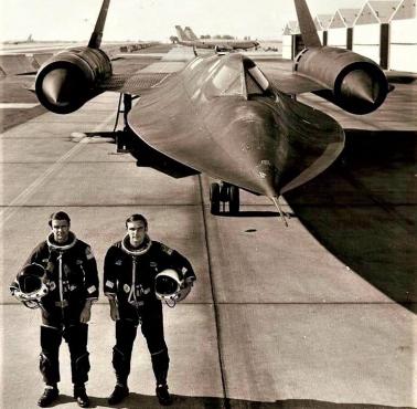 Piloci SR-71 Blackbird: George T. Morgan (left) i Eldon “Al” Joersz