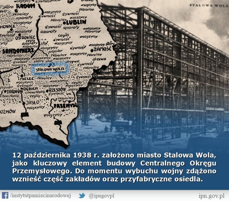 Stalowa Wola, kluczowe miasto COPu w II RP