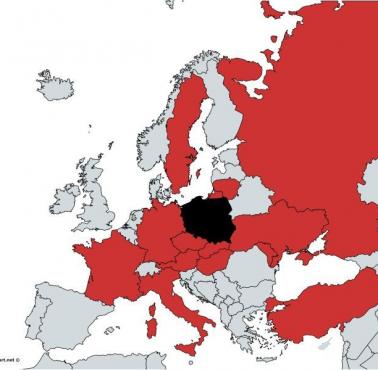 Kraje, które w swojej historii zaatakowały Polskę