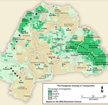 Mniejszość węgierska w Transylwanii, 2002