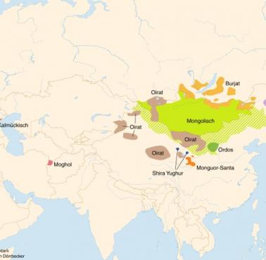 Języki mongolskie na świecie