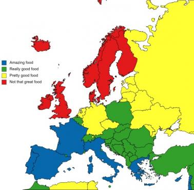 Które kraje europejskie mają najlepsze jedzenie?