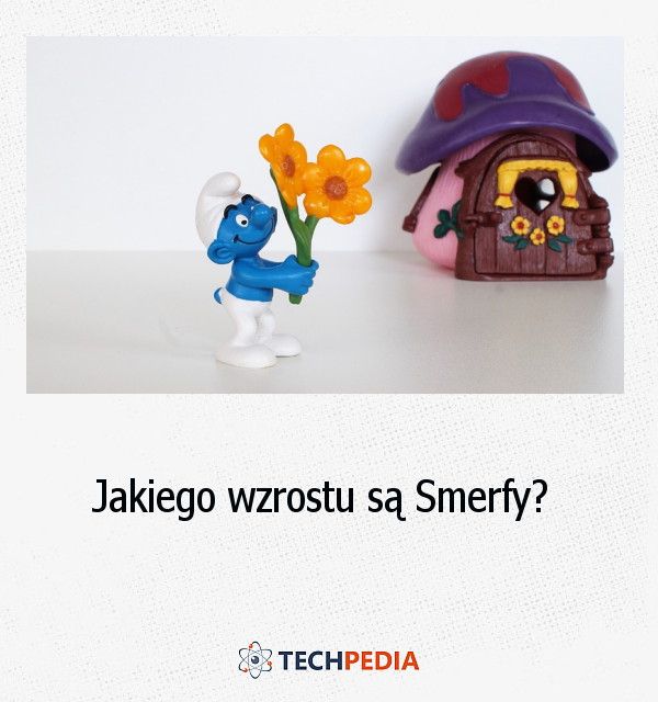 Jakiego wzrostu są Smerfy?