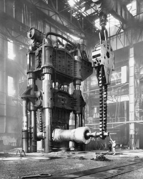 Prasa hydrauliczna Kruppa, Niemcy, 1920