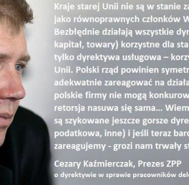 EU, Cezary Kaźmierczak o Polsce w Unii