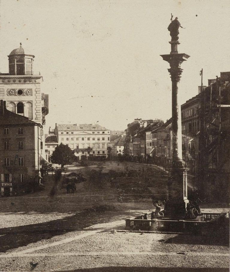 Krakowskie Przedmieście, Warszawa 1864