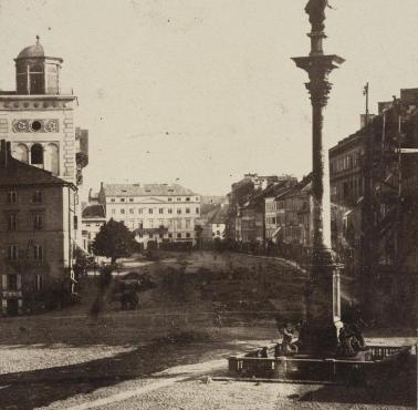 Krakowskie Przedmieście, Warszawa 1864
