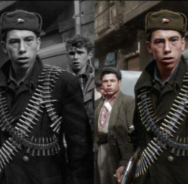 Węgierski bojownik podczas rewolucji 1956 roku