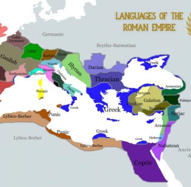 Różnorodność języka starożytnego Rzymu