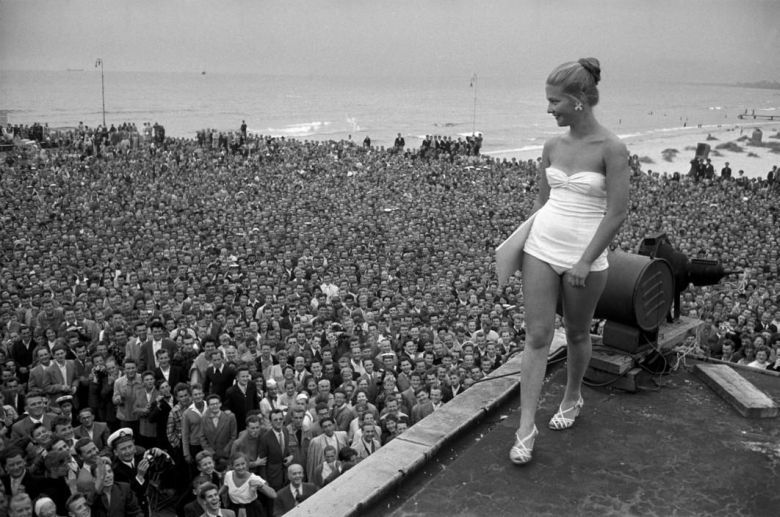 Wybór Miss Piękności, Sopot, 1956