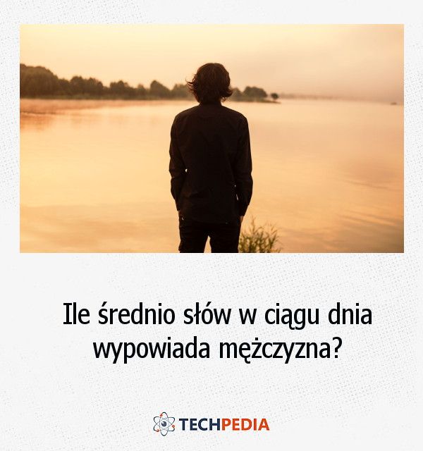 Ile średnio słów w ciągu dnia wypowiada mężczyzna?