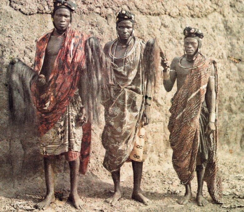 Szamani Vodoo w Dahomey, Afryka Zachodnia, 1930