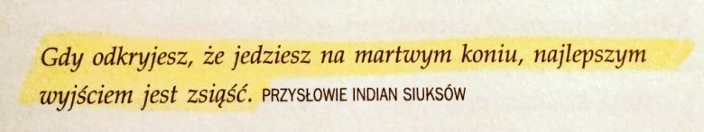 Przysłowie Indian Siuksów