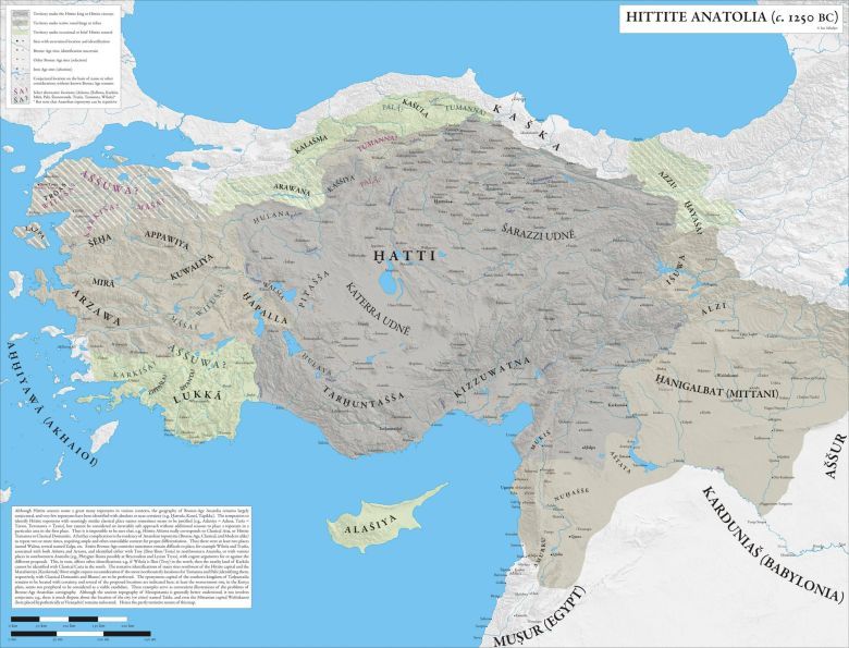 Imperium hettyckie ok. 1250 p.n.e.