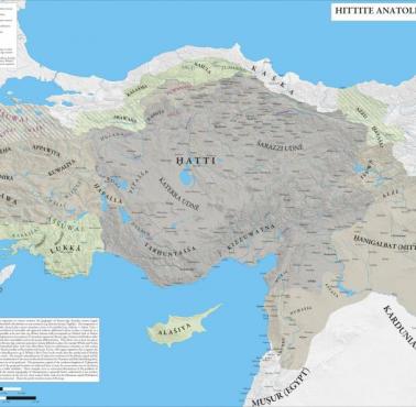 Imperium hettyckie ok. 1250 p.n.e.