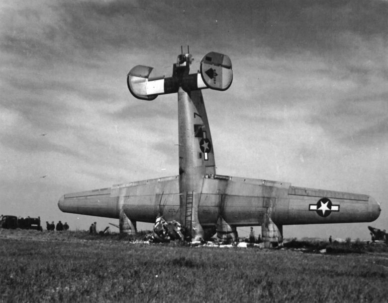 Consolidated B-24 Liberator – rozbity amerykański ciężki samolot bombowy i patrolowy