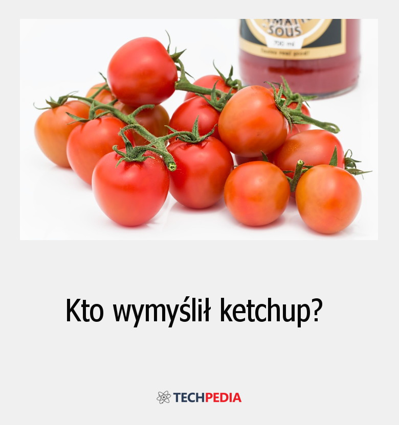 Kto wymyślił ketchup?