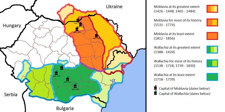 Księstwa Mołdawii i Wołoszczyzny na przełomie wieków