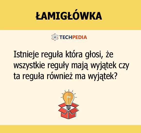 Jakie jest rozwiązanie łamigłówki?