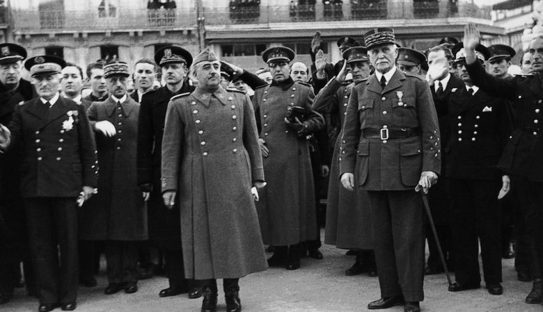 Spotkanie Francisco Franco i Philippea Petaina w Montpellier, Francja, dnia 13 lutego 1941 
