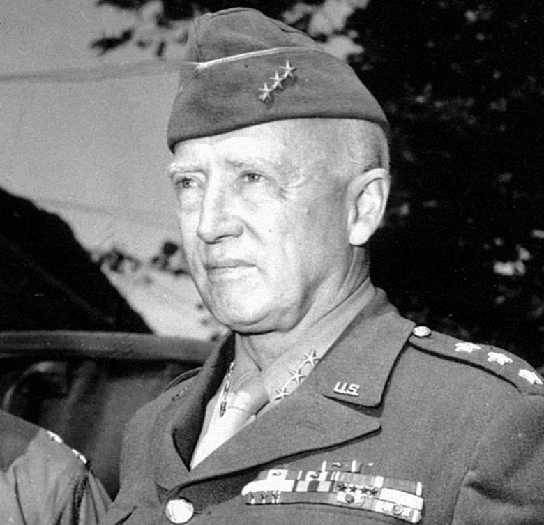 Generał George Patton w dniu zakończenia II wojny światowej 8 maja 1945 roku “Ta wojna zakończyła się dokładnie tam ...