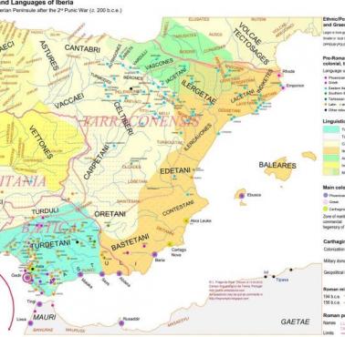 Ludy i języki Półwyspu Iberyjskiego przed epoką Rzymu