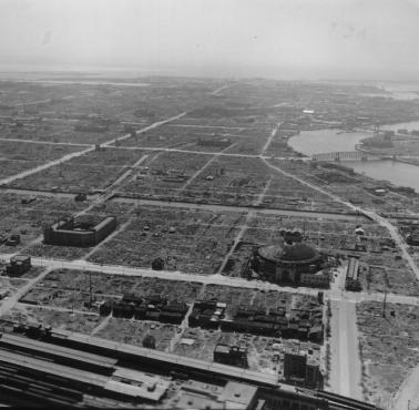Panorama Tokio po II wojnie światowej