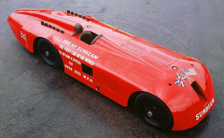 Rekordzista prędkości z 1927 roku - Sunbeam Mystery Slug