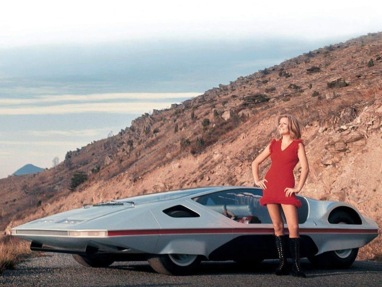 Ferrari Modulo 512 concept car, design Carrozzeria Pininfarina, 1970