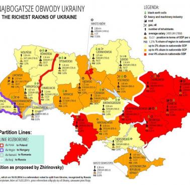 Najbogatsze i najuboższe tereny Ukrainy