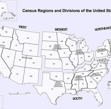 Regiony USA