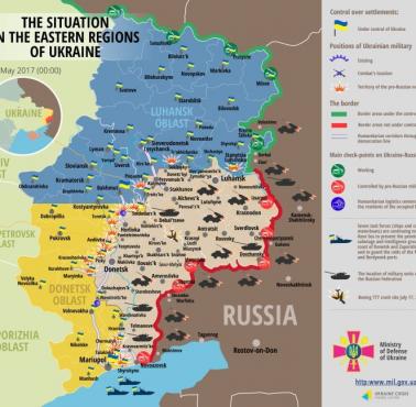 Sytuacja militarna na wschodzie Ukrainy