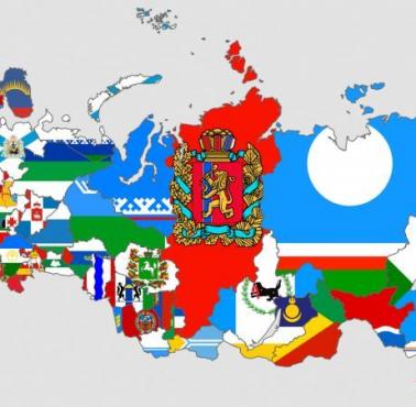 Flagi poszczególnych rosyjskich regionów