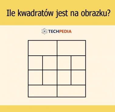 Ile kwadratów jest na obrazku?