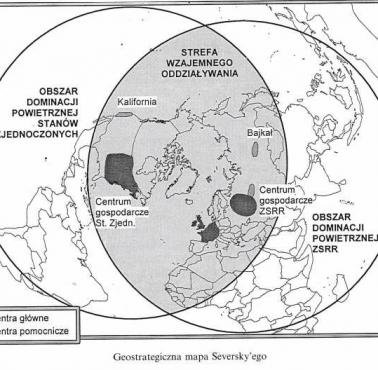 Geostrategiczna mapa Seversky'ego