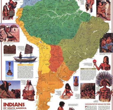 Plemiona indiańskie w Ameryce Południowe