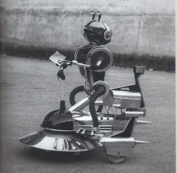 Cosmo the Robot do dostarczania depesz, Francja, 1958