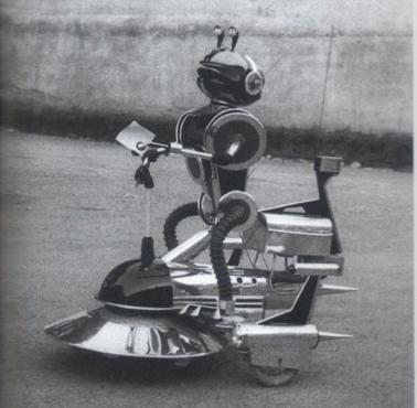 "Cosmo the Robot" do dostarczania depesz, Francja, 1958