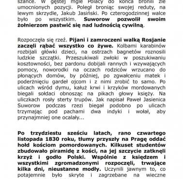 4 listopada 1794 - Moskale dokonali zbrodni ludobójstwa na Polakach, mordując ok. 20 tys. cywili - kobiet, dzieci  (rzeź Pragi)