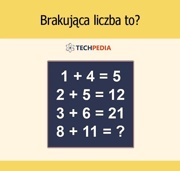 Brakująca liczba to?