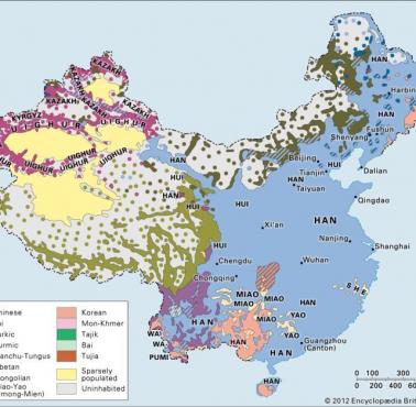 Różnorodność etniczna Chin