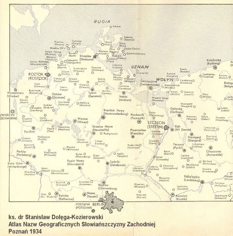 Nazwy geograficzne zachodnich Słowian